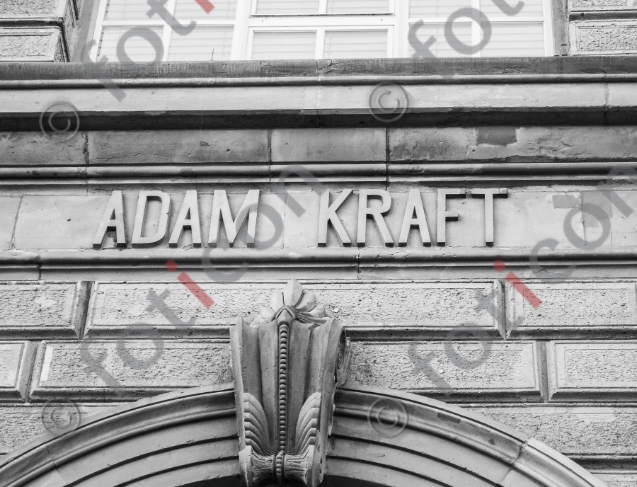 Namensschriftzug "ADAM KRAFT" | Name inscription "ADAM KRAFT" (foticon-duesseldorf-akademie-126-sw.jpg)